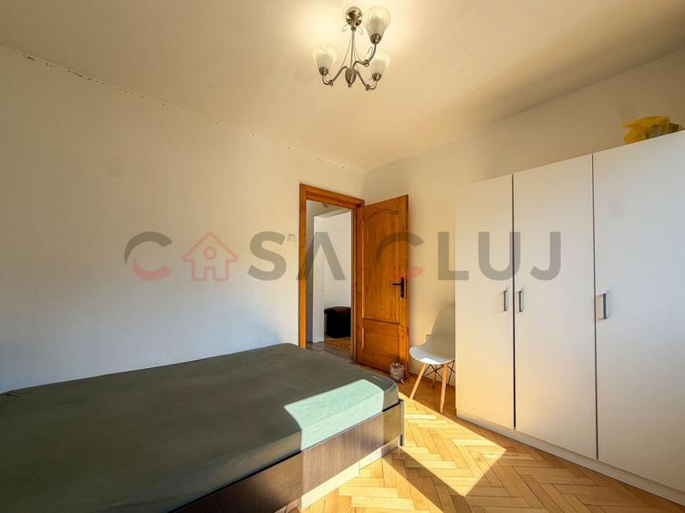 Apartament cu 3 camere semidecomandat, mobilat în Grigorescu