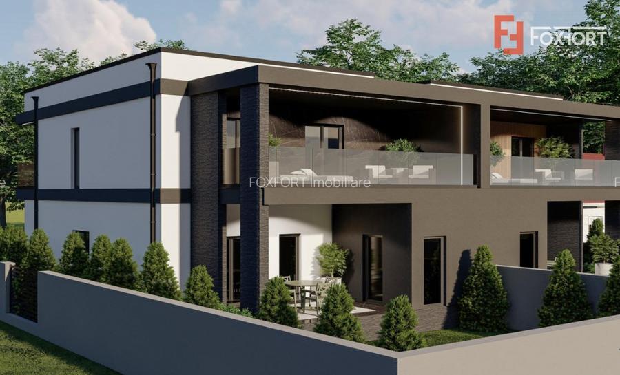 Duplex despartit prin garajul vecinului - 5 camere, finisaje premium