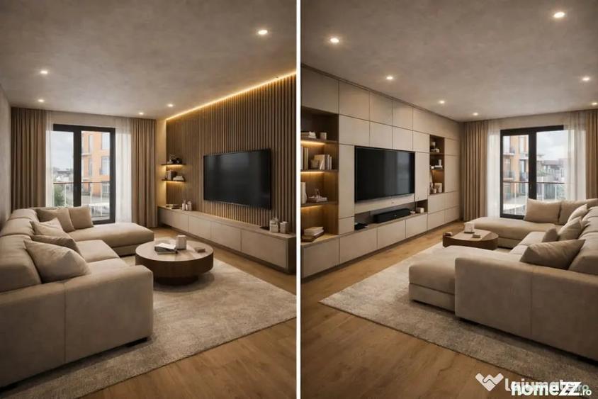 Apartament cu 3 camere decomandat în Vest