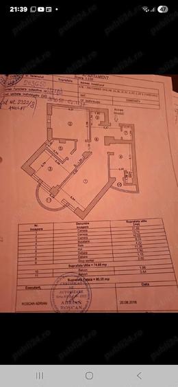 Apartament cu 3 camere decomandat în Gara