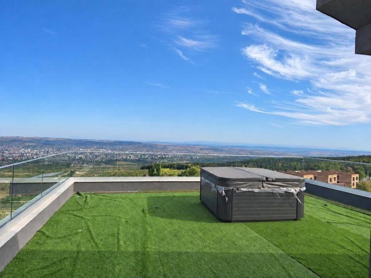 Casa de vanzare in Feleacu | 5 camere, terasa de 95 mp cu jacuzzi - 1