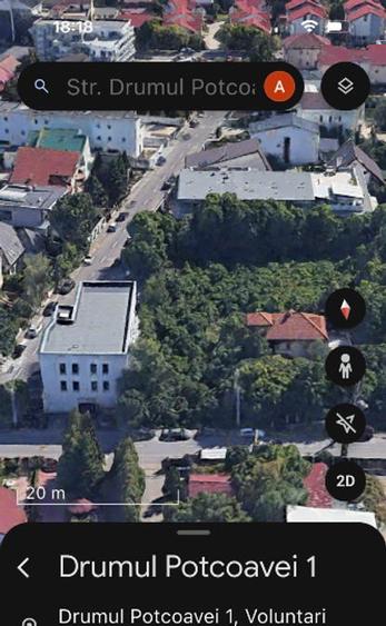 Teren Construcții intravilan de 2186 mp, în Central