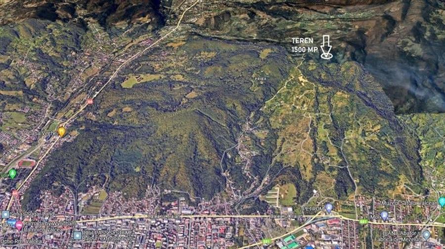 Teren Construcții intravilan de 1500 mp, în Priba