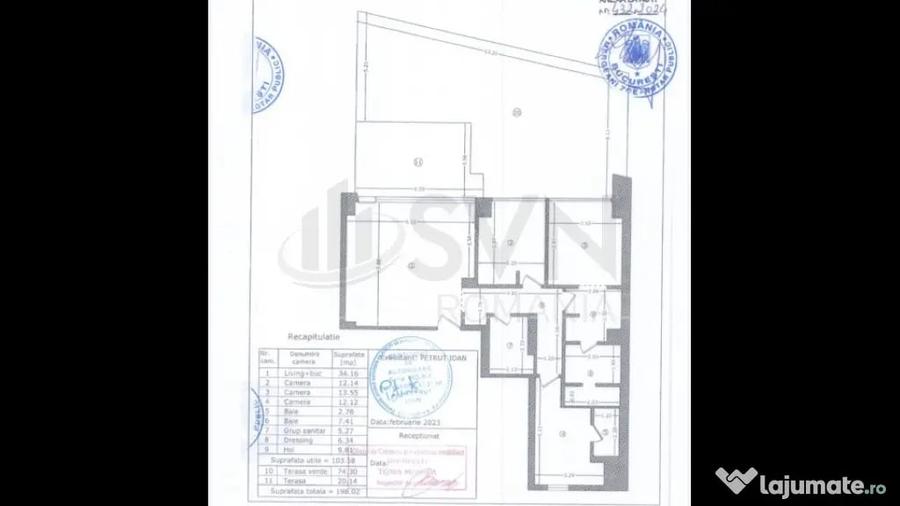 Apartament cu 4 camere semidecomandat în Dorobanți