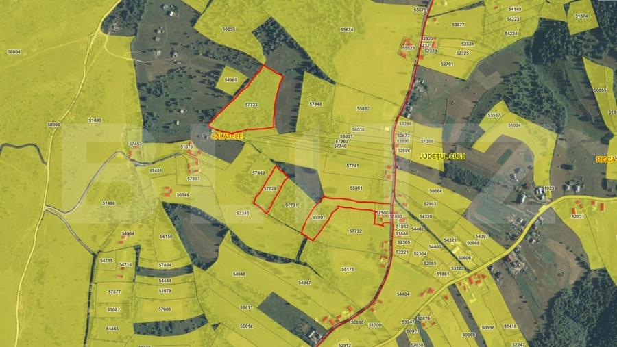 Teren Construcții intravilan de 36500 mp, în Dealu Negru
