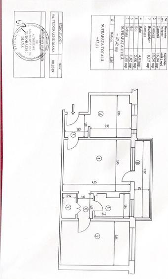 Apartament cu 2 camere semidecomandat în Gemenii