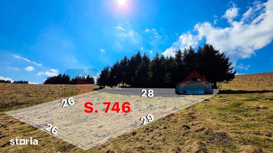 Teren Deosebit | Panoramic + PUZ+Cabana | Drumul Paltinisului | 746mp - 18