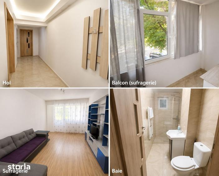Apartament cu 2 camere decomandat în Dunărea