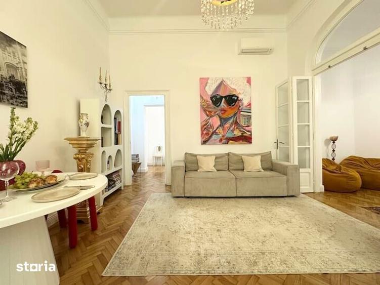 Apartament cu 2 camere, mobilat în Romană