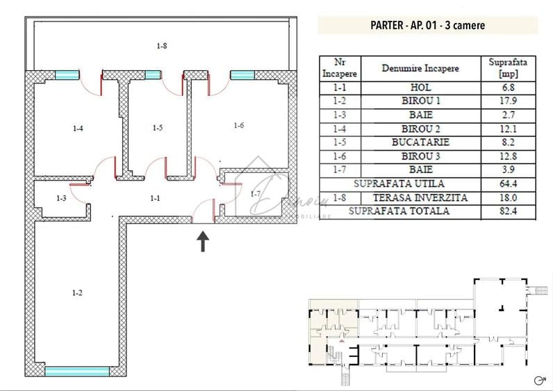 3 camere Premium Zona Metalurgiei I Predare imediata I COMISION 0% - 5
