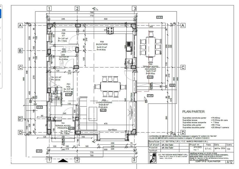 Casă cu 4 camere cu Teren 310 Mp în Cernica