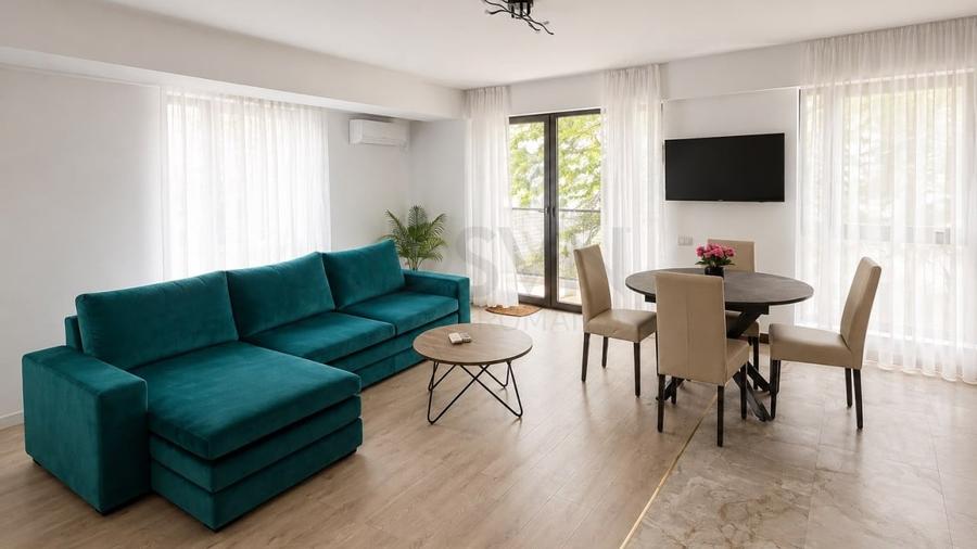 Apartament cu 2 camere semidecomandat, mobilat în Floreasca