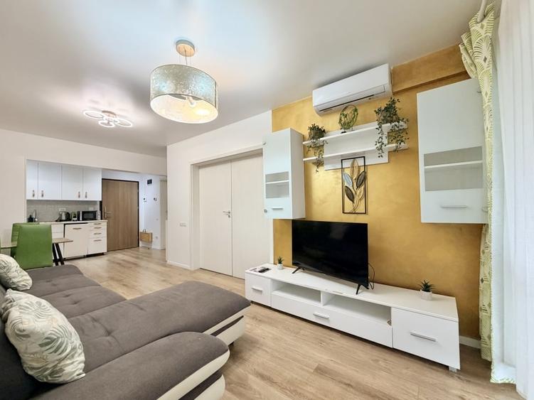Apartament cu 2 camere semidecomandat, mobilat în Gheorgheni