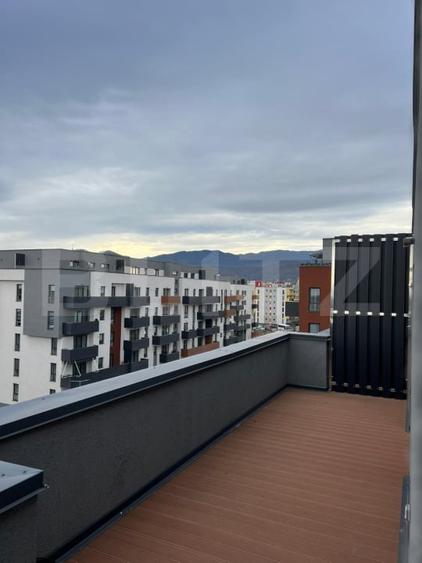 Apartament de lux, 2 camere, 60 mp, terase generoase, poziționat Sud-Avantgarden - 13