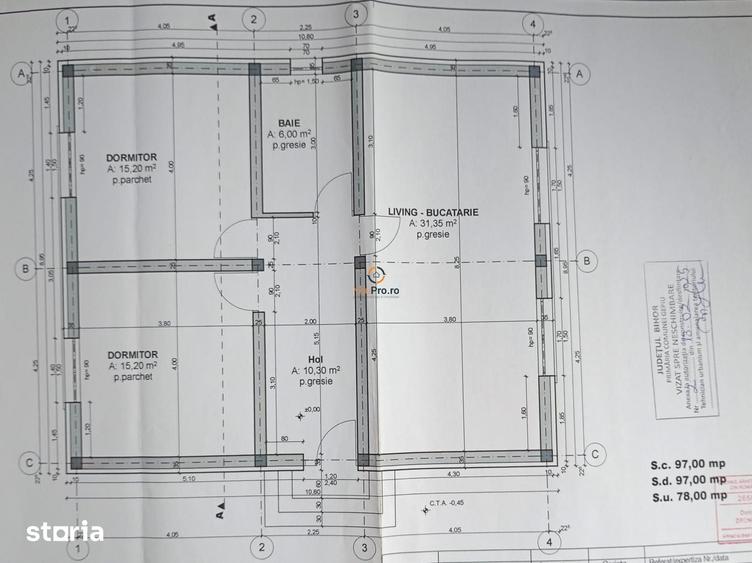 Casă cu 3 camere cu Teren 572 Mp în Gepiu