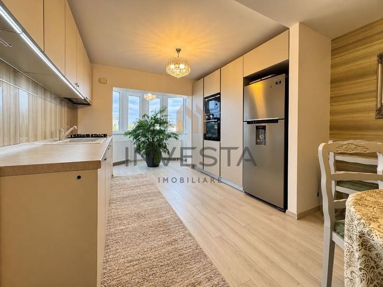 Apartament cu 4 camere semidecomandat, mobilat în Gheorgheni