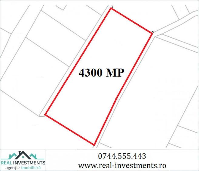 Teren 4.300 mp. in Minis - ID : RH-26414-property - 3