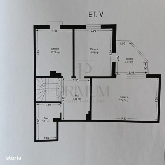 Apartament cu 4 camere decomandat, mobilat în Fabric