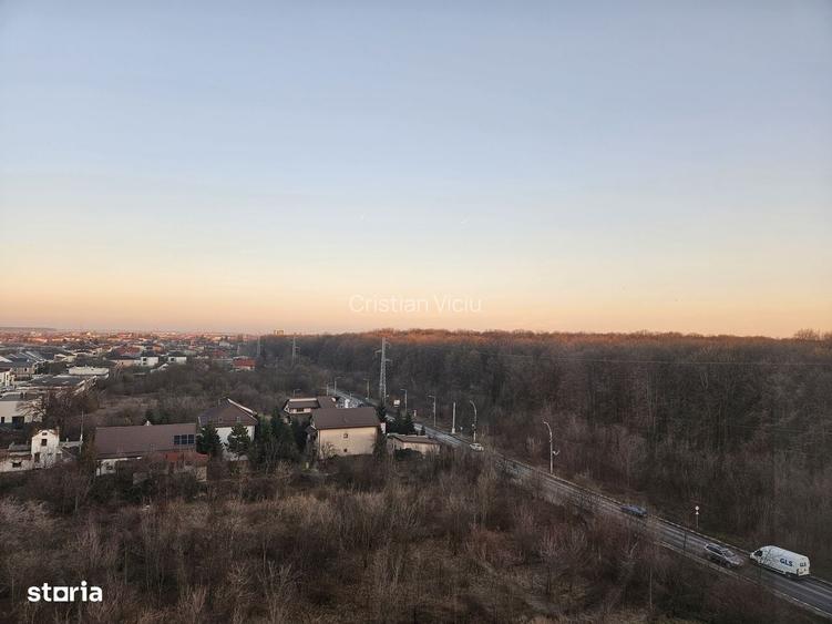 Apartament cu 2 camere de inchirat Pipera cu vedere spre Padure
