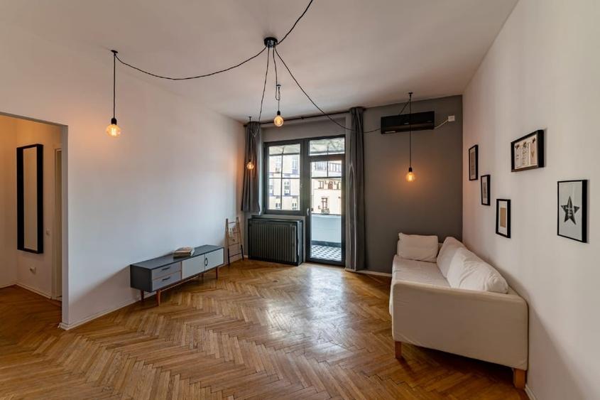 Str. Biserica Amzei 27 | 2 camere | 70 mp | Interbelic | 2 balcoane | SemRenovat - 4