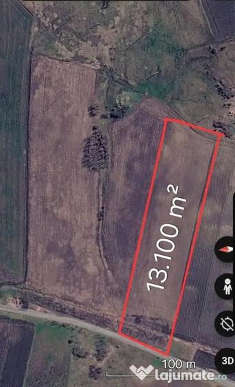 Teren de 13100 mp, în Papiu Ilarian