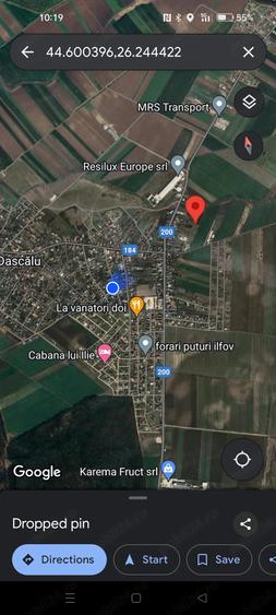 Teren de 1450 mp, în Dascălu