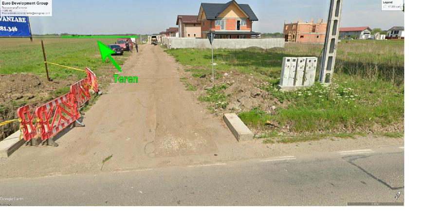 Teren Construcții intravilan de 17208 mp, în Domnești