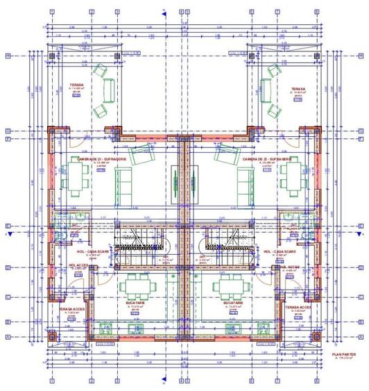 Duplex cu 4 camere cu Canalizare în Giroc