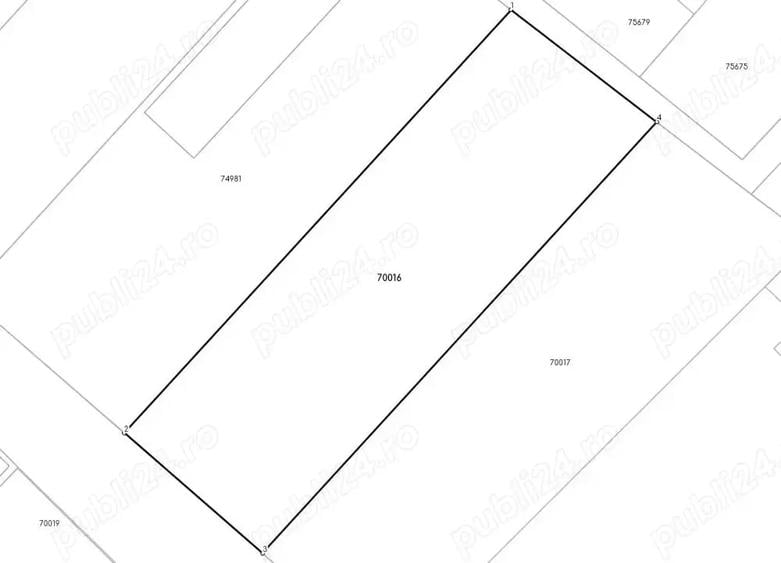 Teren de 3570 mp, în Ulmi