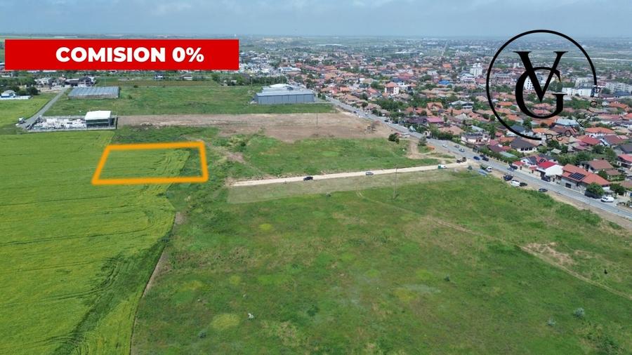 Teren Construcții intravilan de 2000 mp, în Ovidiu