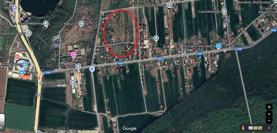 Teren Snagov Vladiceasca 3300 Mp New 2025 - 1