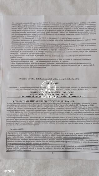 Teren de 800 mp, în Rediu