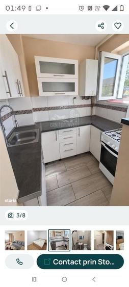 Apartament cu 2 camere nedecomandat în Exterior Vest