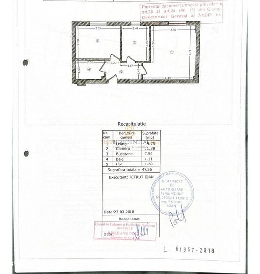 Apartament cu 2 camere în Sud