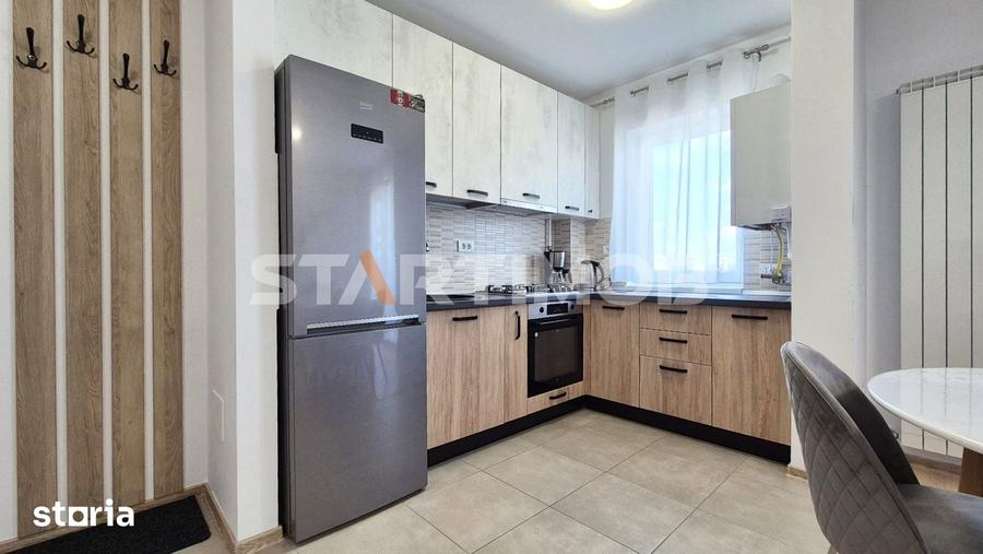 Apartament cu 2 camere semidecomandat în Tractorul