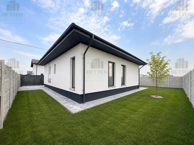 Casă nouă 4 camere individuală - acces asfaltat - curte 370 mp - 4