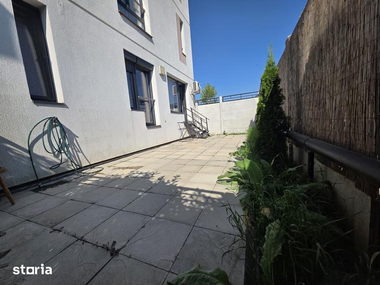 Apartament 3 camere parter si curte 45m de inchirat Rond OMV Pipera - 14