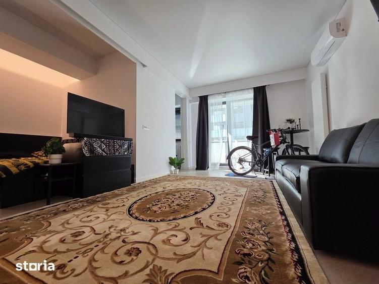 Apartament cu 2 camere semidecomandat în Central