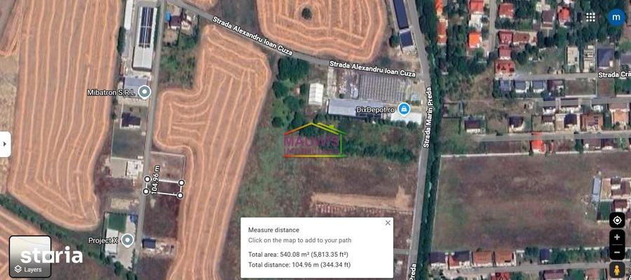 Vand teren intravilan in Otopeni - Strada Alexandru Ioan Cuza. - 7