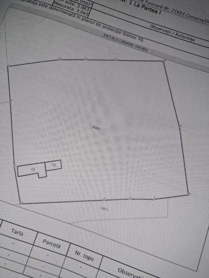 Casă individuală cu 4 camere cu Teren 3083 Mp în Urluiu