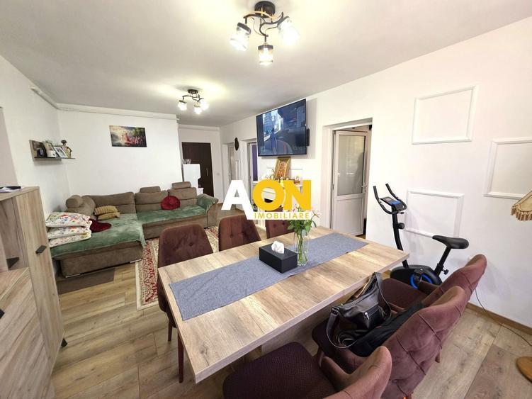 Apartament cu 3 camere decomandat, mobilat în Ampoi 3