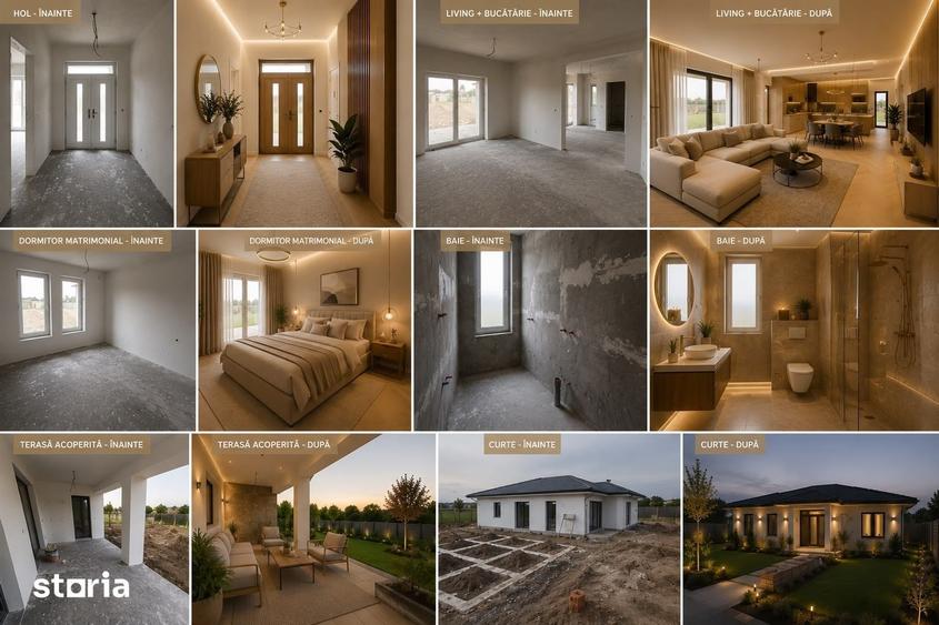 Casă cu 4 camere cu Teren 714 Mp în Burdea