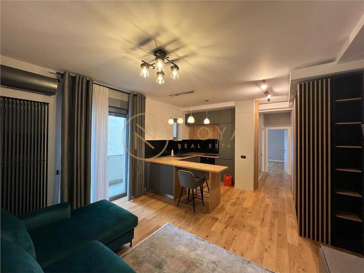 Apartament cu 2 camere decomandat, mobilat în Herăstrău
