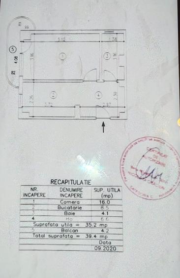 Garsonieră decomandată în Vitan