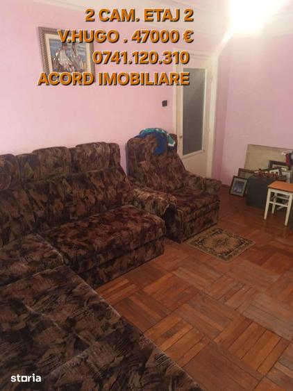 Apartament cu 2 camere decomandat în Central