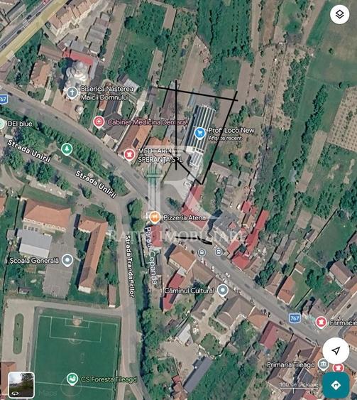Spațiu comercial, de 575 mp, în Tileagd