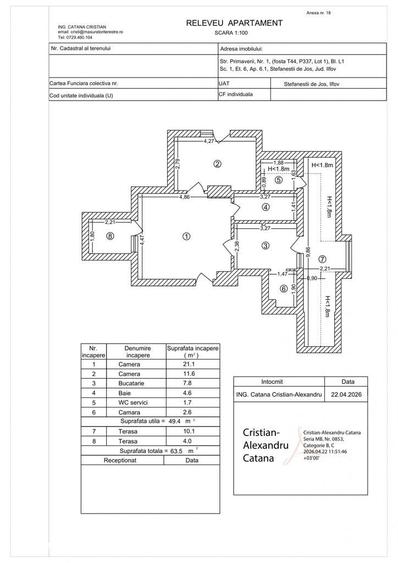 Apartament 2 Camere | Terasa Inchisa Si Acoperita | 1 Loc Parcare - 4