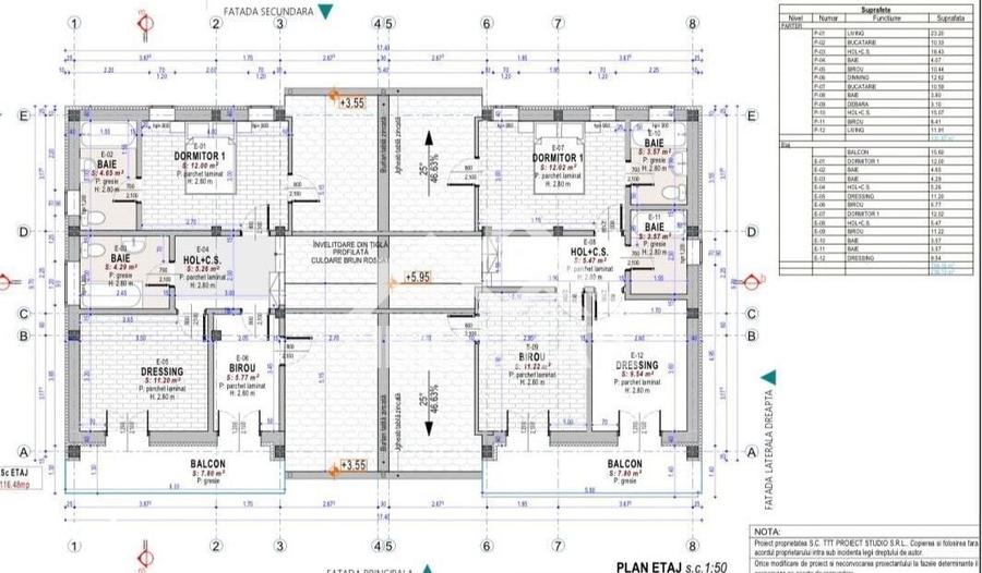 Casa noua 5 camere 3 bai, curte mare - 7
