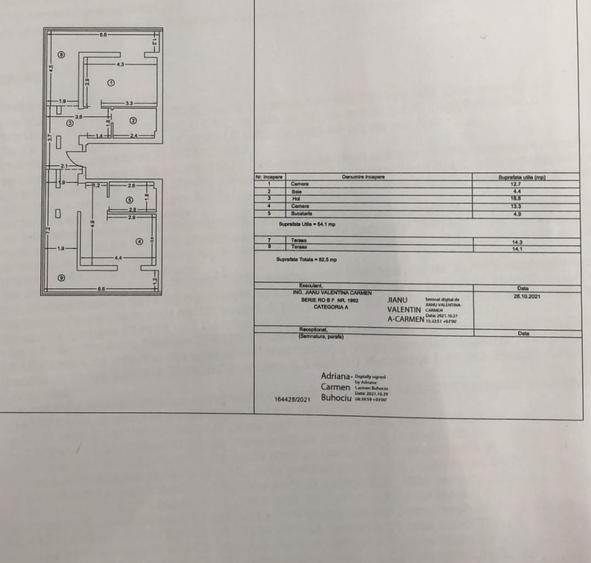 Apartament cu 2 camere decomandat în Energia