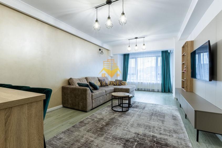 Apartament cu 2 camere semidecomandat, mobilat în Plopilor